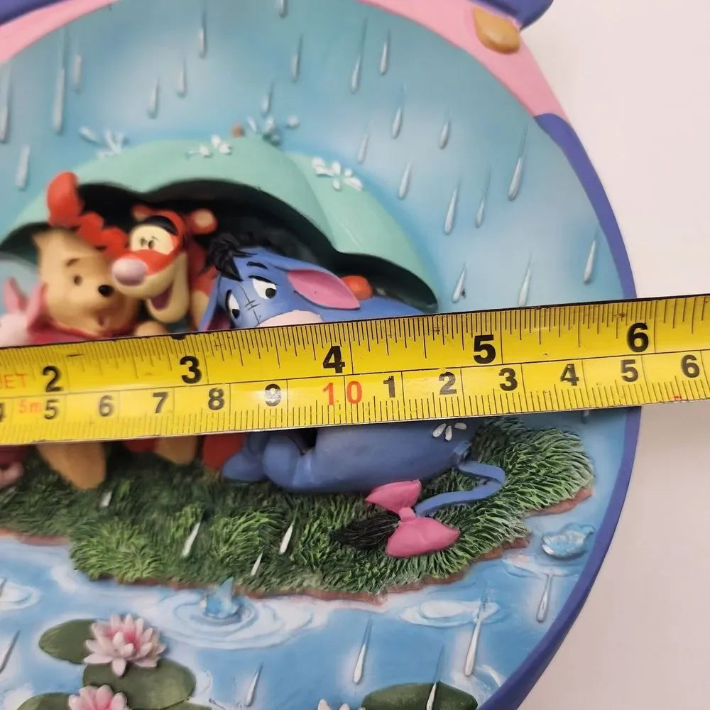 Disney Winnie The Pooh It's Just‎ A Small Piece Of Weather Collector Plate